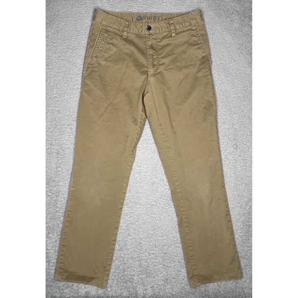 Vuori Other - Vuori Collins Chino Pants Mens/Youth 28x24 Brown Twill Stretch Classic Casual
